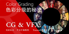 【VIP专享】CG&VFX 《色彩分级的秘密》彻底改变你思考颜色的方式 形成自己独特的风格  (7节) Color Grading 视频教程