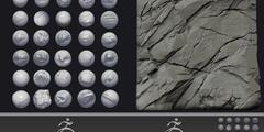 ZBrush笔刷：岩石砖墙悬崖石头木材笔刷 Gumroad - Custom Zbrush Brush Combo Pack (ZBP格式) 免费下载